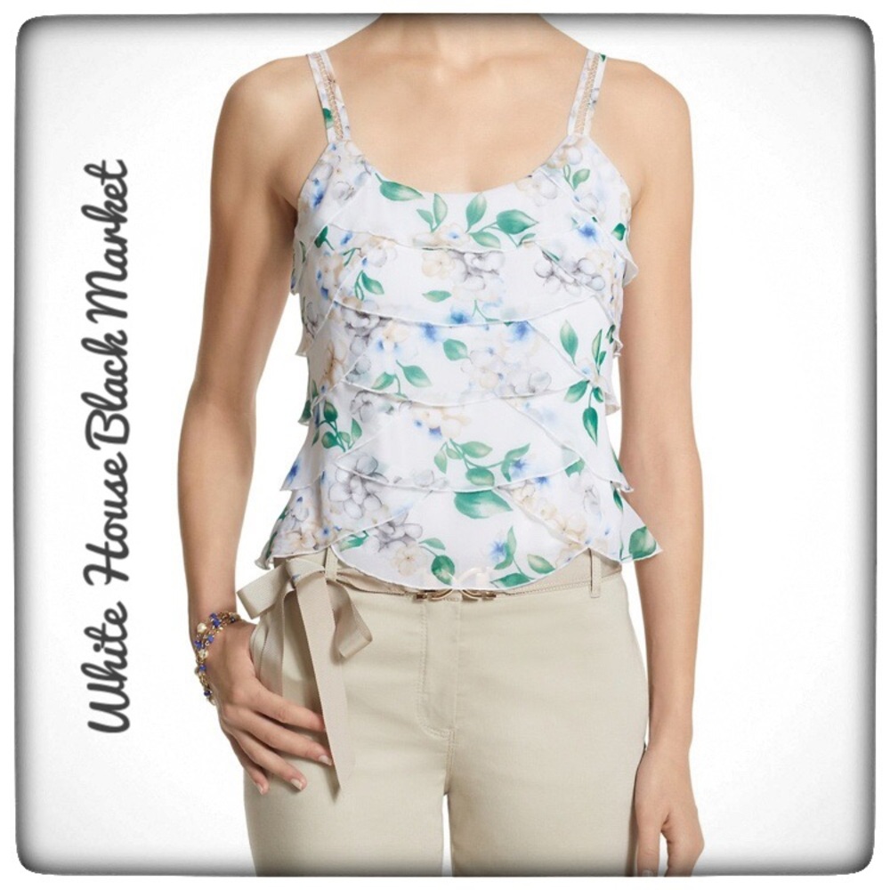 🌞3 FOR $40🌞Tiered Ruffle Cami
